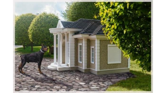 Keren Banget Rumah Mewah Ini Khusus Dibuat Untuk Anjing Harganya